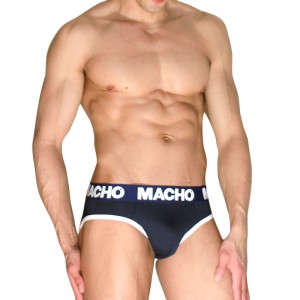MACHO - MCH008 Slip classico blu navy taglia M